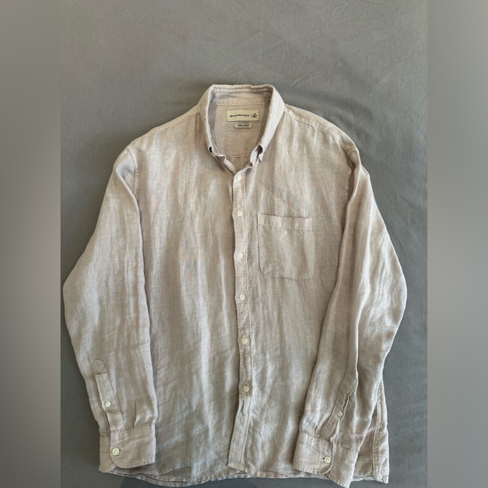 Abercrombie linen shirt